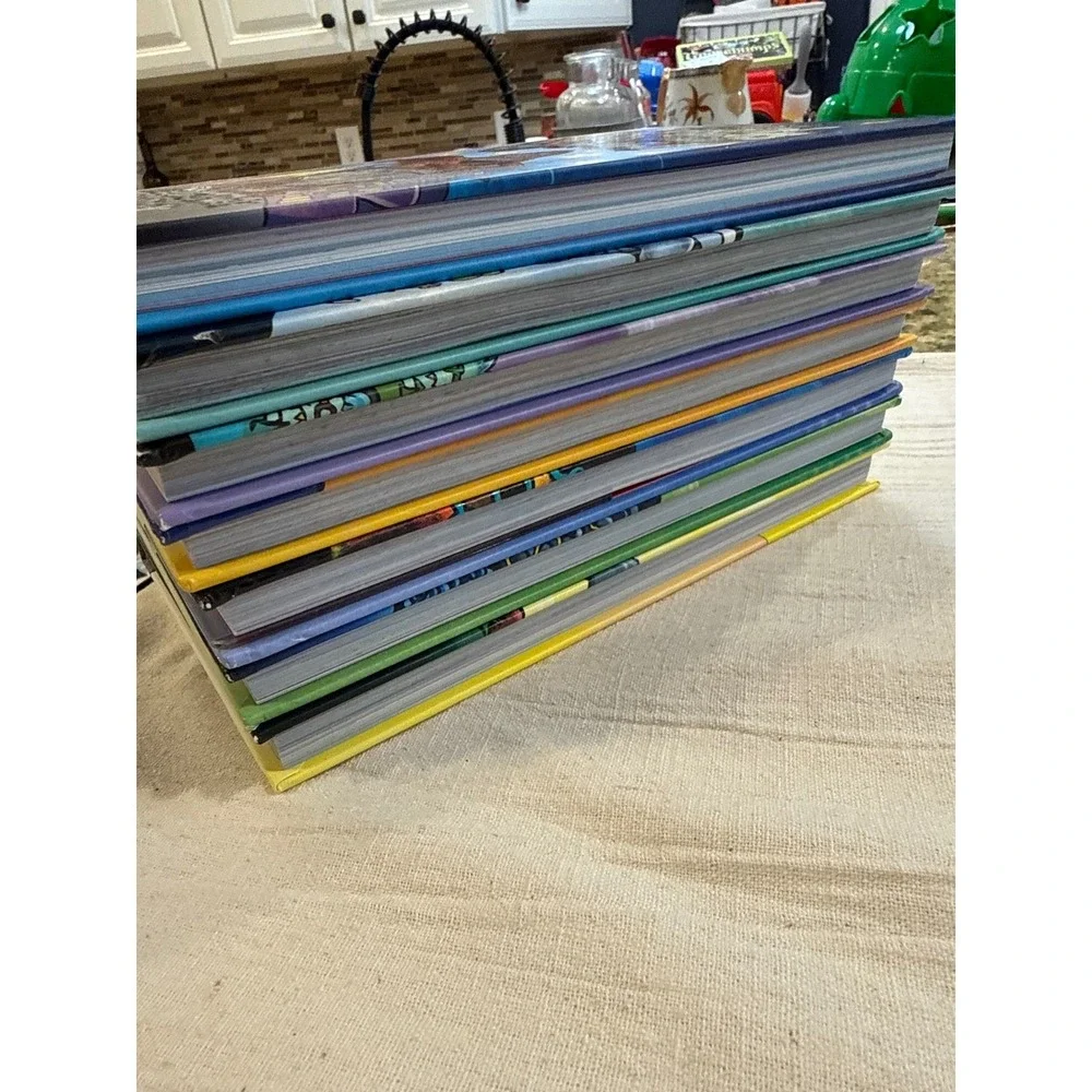 Captain Underpants Hardcover Book Lot Dav Pilkey Full Color 7 Books Scholastic